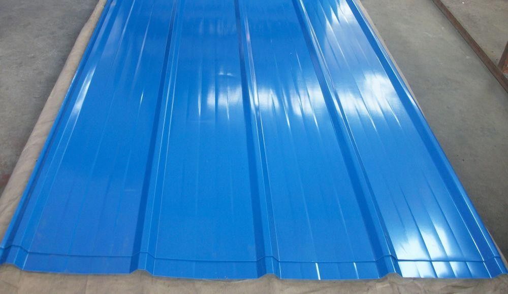 900mm Color Coated Corrugated Aluminum Sheet 1050 1060 1100 3003 0.5