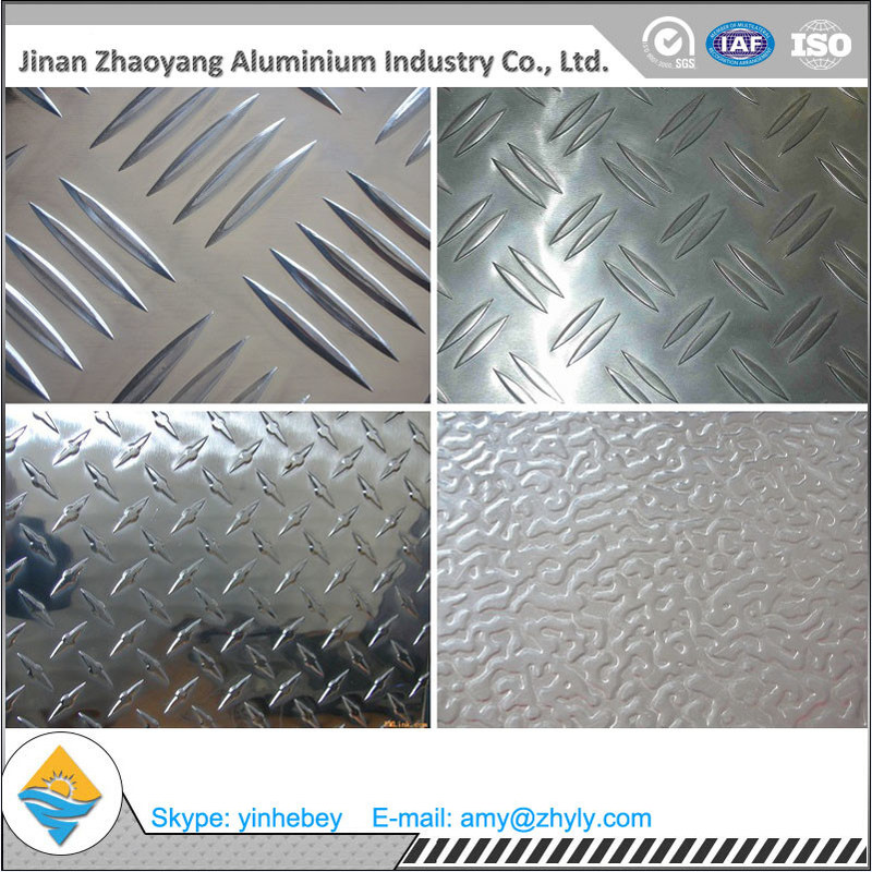 2mm Anti Slip Embossed Aluminum Sheet