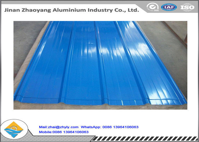 Color Painting Corrugated Roofing Sheet Manganese Aluminum Alloy