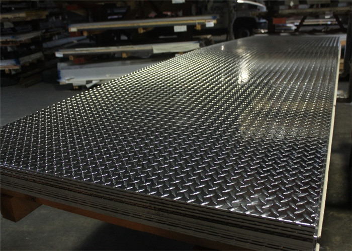 2mm Antislip Embossed Aluminum Checker Plate Sheet 5052 1050 3003