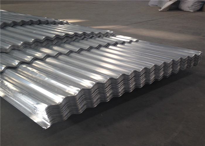 1100 3003 Corrugated Aluminum Roofing Sheet 500 - 1500 Width Aluminium