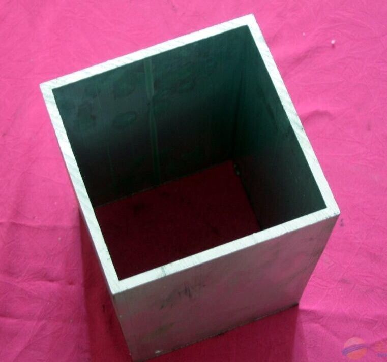 Interior Square Aluminium Hollow Tube / Extruded Aluminum Tubing